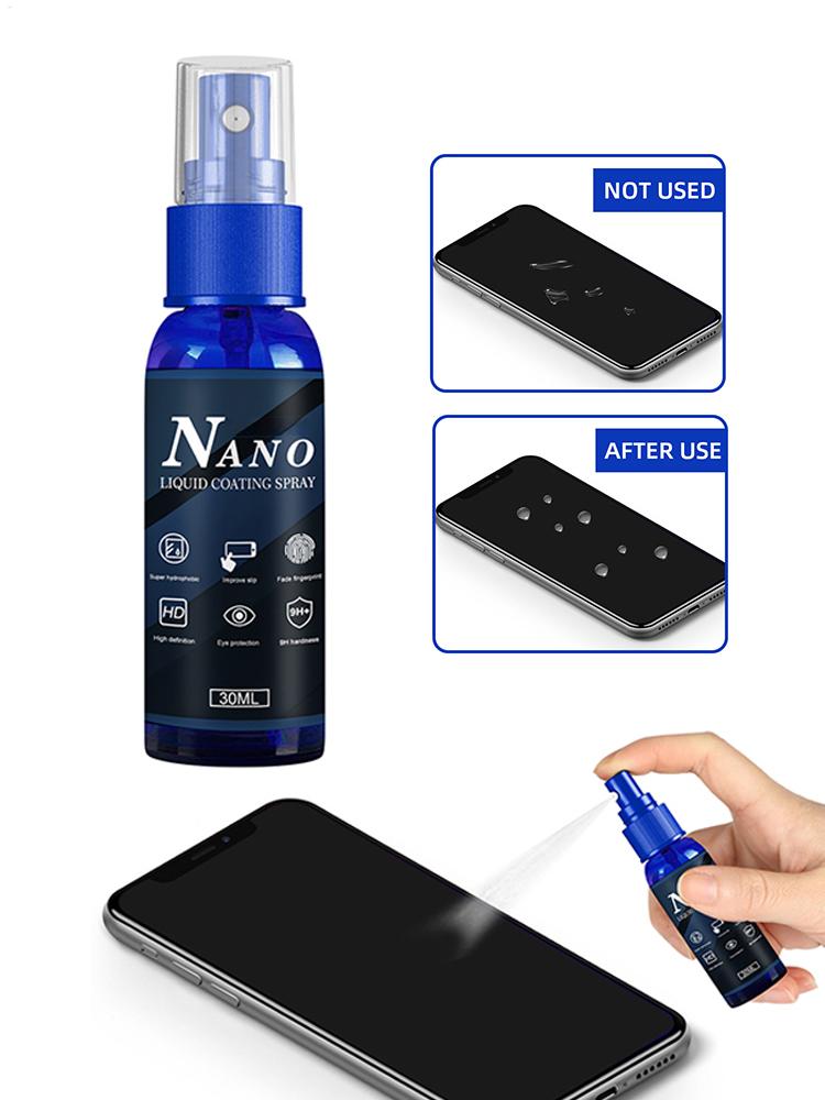 Oleophobic Coating Spray - Protetor de Tela Líquido Spray, Revestimento