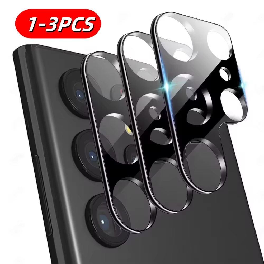 Tempered Glass Screen 9H - 1-3 Peças Protetor de Lente de