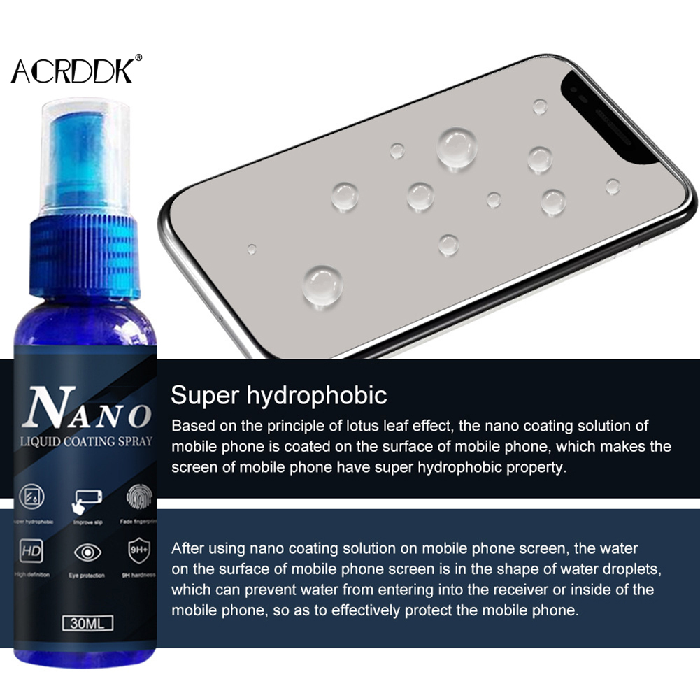 Oleophobic Coating Spray - Nano Protetor De Tela De Vidro