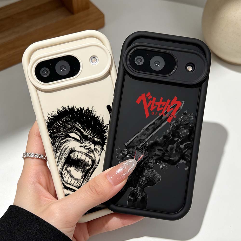 Google Pixel 9 - Capa de silicone Berserk Cool para