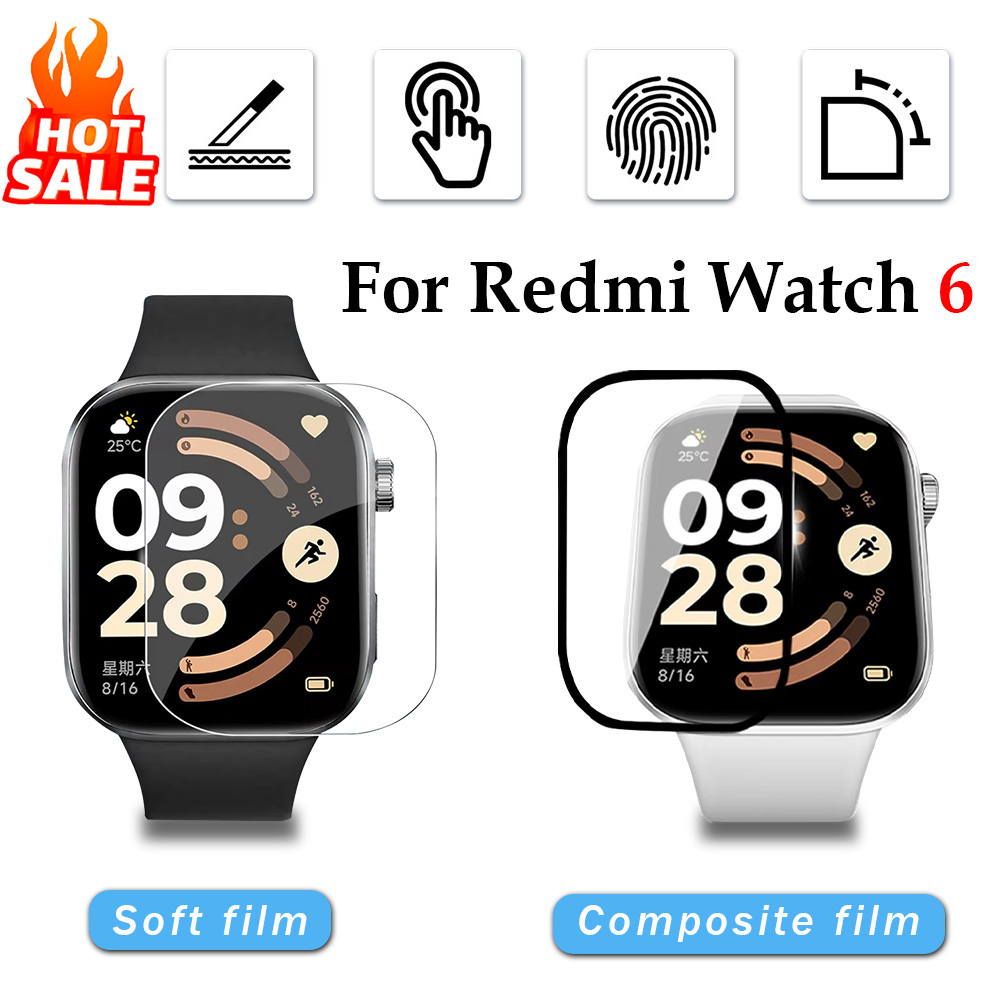 1-5 Peças de Película Protetor - Smartwatch Screen Film avaliação e preço