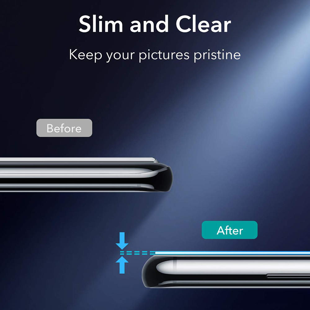 1-3 Peças Protetor de Lente de - Tempered Glass Screen 9H avaliação e preço