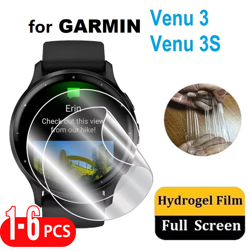 Para garmin venu 3s capa compl - Smartwatch Screen Film avaliação e preço