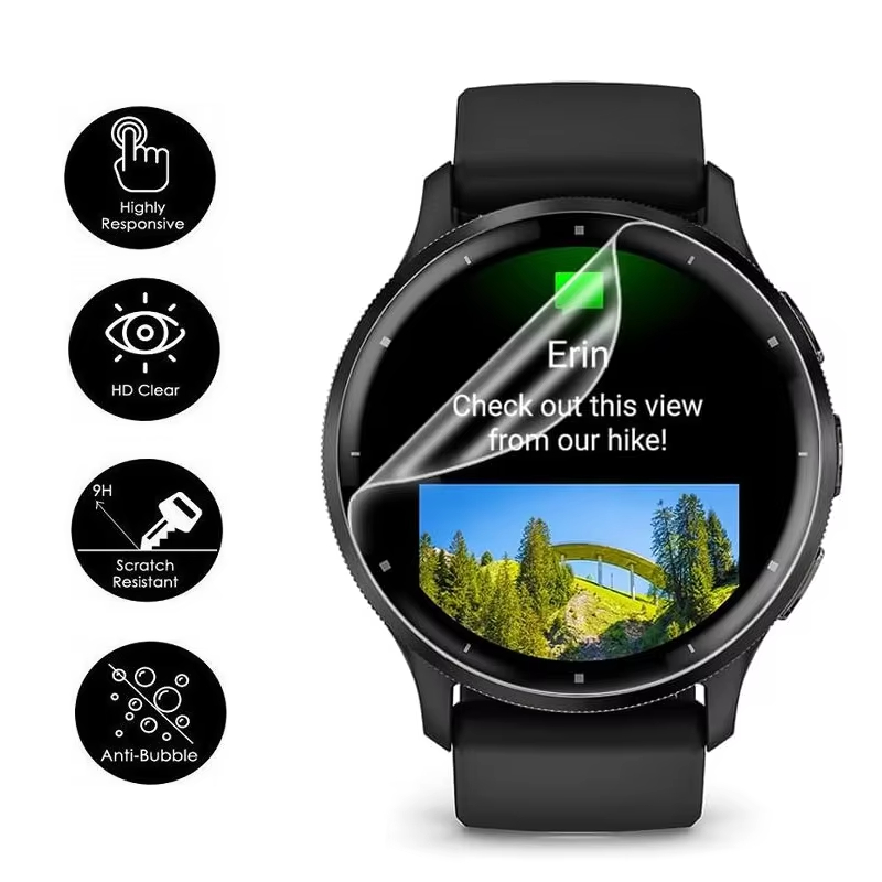 Para garmin venu 3s capa compl - Smartwatch Screen Film avaliação e preço