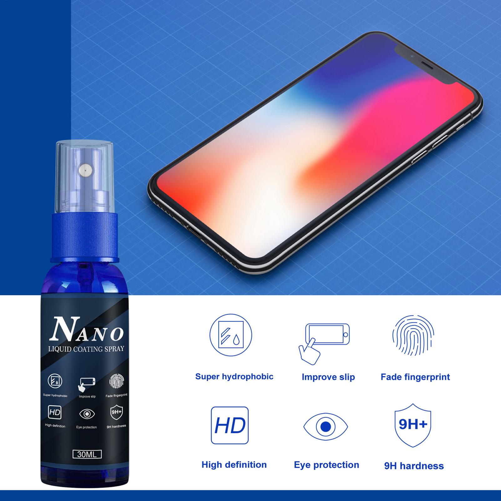 Protetor de tela líquido, spra - Oleophobic Coating Spray avaliação e preço