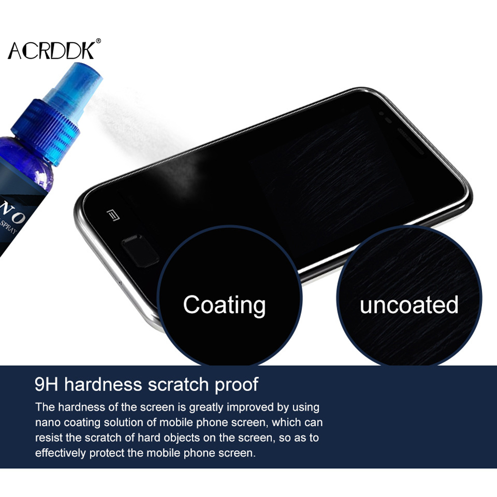 Nano Protetor De Tela De Vidro - Oleophobic Coating Spray avaliação e preço